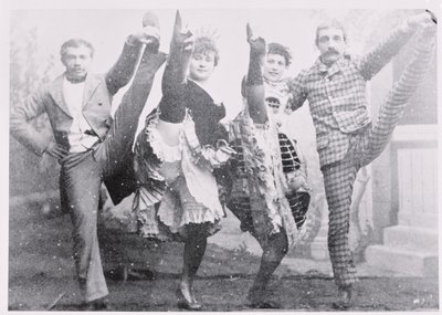 Dancing the Can-Can by French Photographer